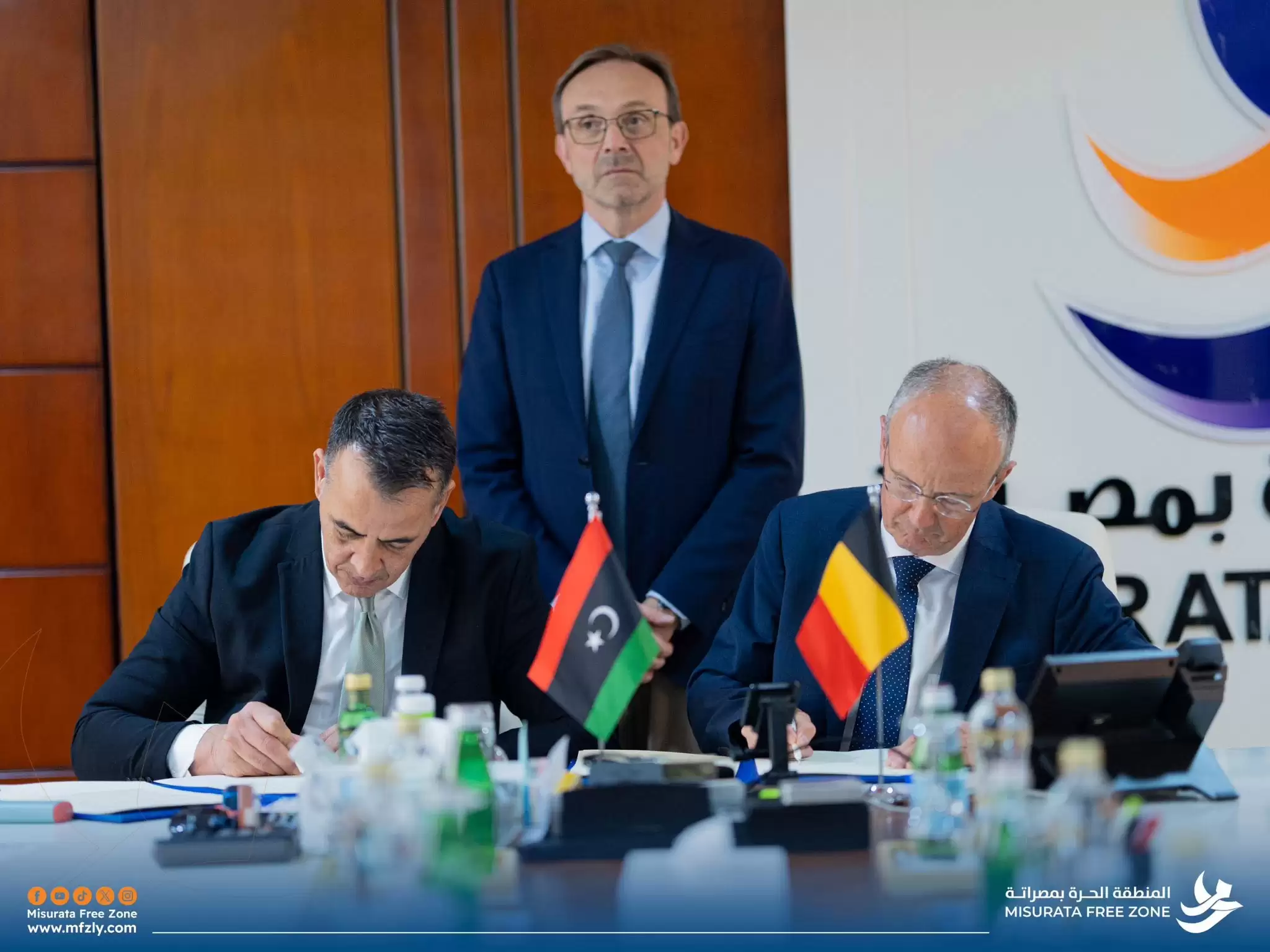Misurata Free Zone Signs Memorandum of Understanding with the Port of Antwerp-Bruges